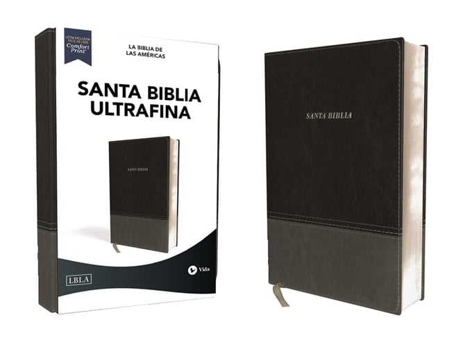 LBLA, Santa Biblia, Ultrafina, Leathersoft, Negro