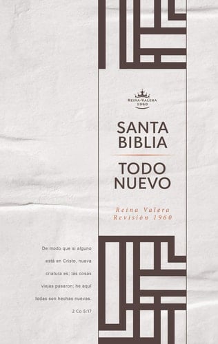 RVR60 Biblia Del Nuevo Creyente 'Todo Nuevo', Tapa Dura