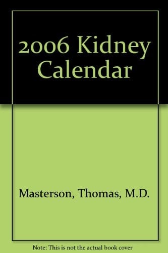 2006 Kidney Calendar
