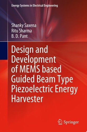 Design and Development of MEMS based Guided Beam Type Piezoelectric Energy Harvester