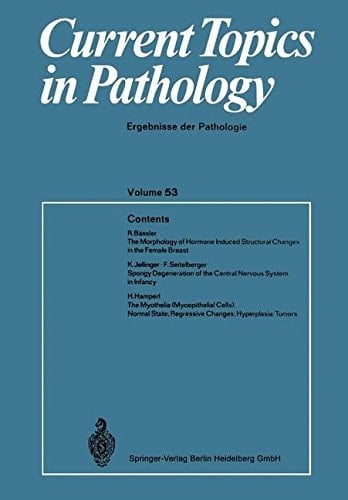 Current Topics in Pathology Ergebnisse der Pathology