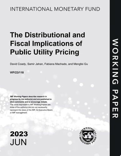 The Distributional and Fiscal Implications of Public Utility Pricing