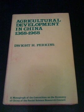 Agricultural development in China, 1368-1968