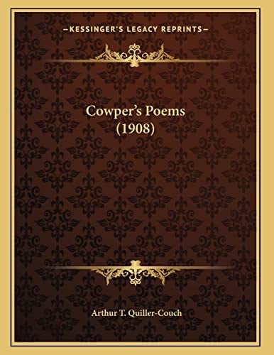 Cowper's Poems (1908)