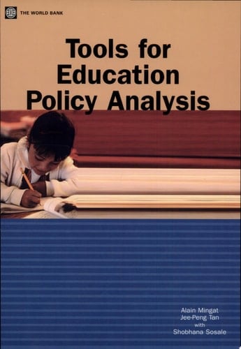 Tools for Education Policy Analysis