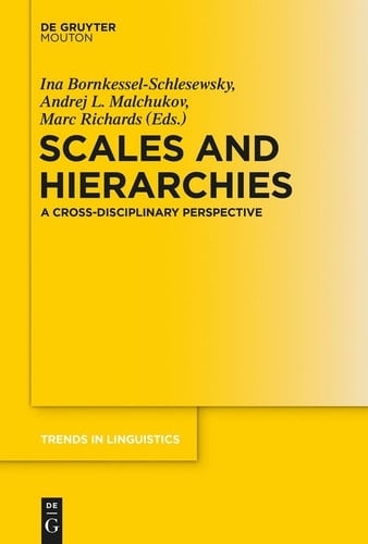 Scales and Hierarchies A Cross-disciplinary Perspective