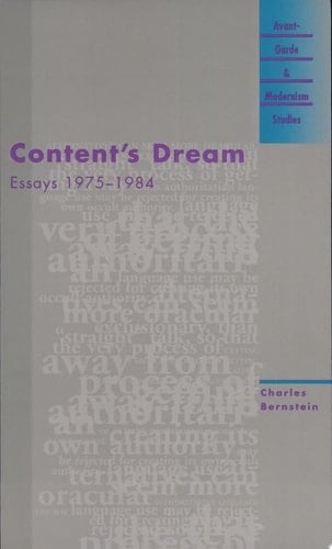 Content's Dream Essays, 1975-1984