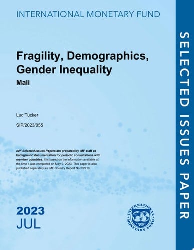 Fragility, Demographics, Gender Inequality Mali
