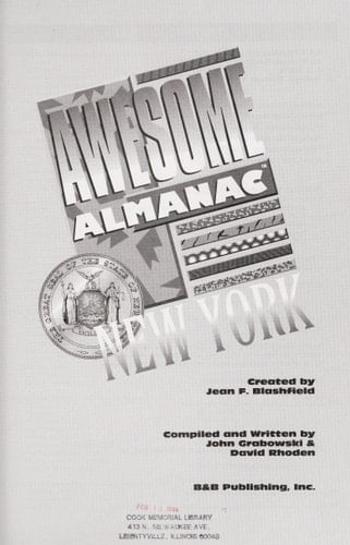 Awesome Almanac: New York