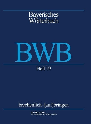 Bayerisch-österreichisches Wörterbuch