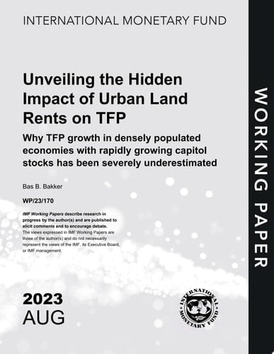 Unveiling the Hidden Impact of Urban Land Rents on Total Factor Productivity