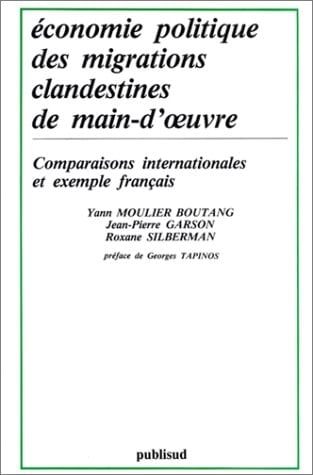 Economie politique des migrations clandestines de main-d'œuvre comparaisons internationales et exemple français