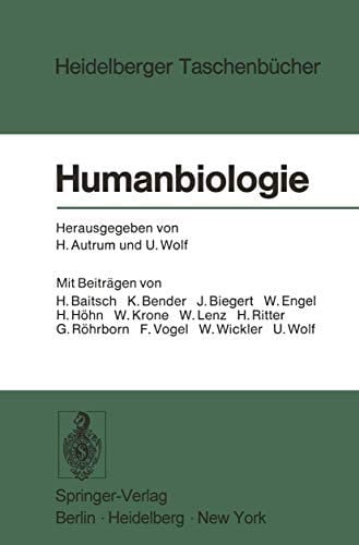 Humanbiologie: Ergebnisse und Aufgaben (Heidelberger Taschenbücher) (German Edition)