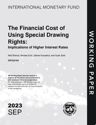 The Financial Cost of Using Special Drawing Rights: Implications of Higher Interest Rates