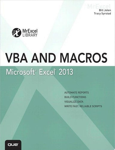 Excel 2013 VBA and Macros