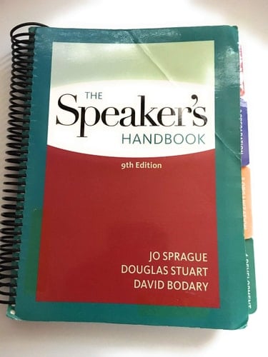 The Speaker’s Handbook