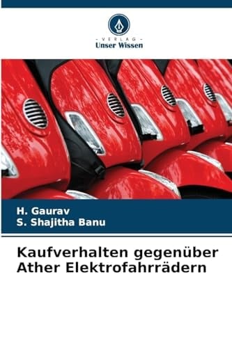 Kaufverhalten gegenüber Ather Elektrofahrrädern (German Edition)