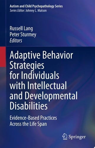 Adaptive Behavior Strategies for Individuals with Intellectual and Developmental Disabilities