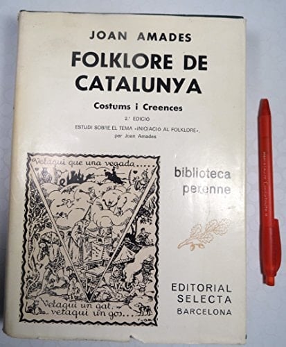 Folklore de Catalunya (Biblioteca perenne)