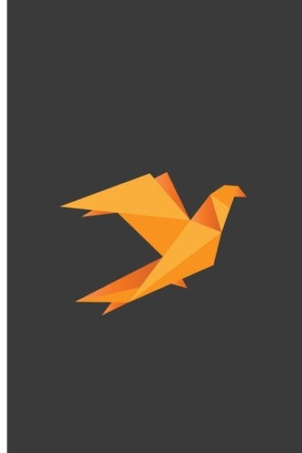 Origami Origami Bird Perfect Lined Notebook/Journal (6x9)