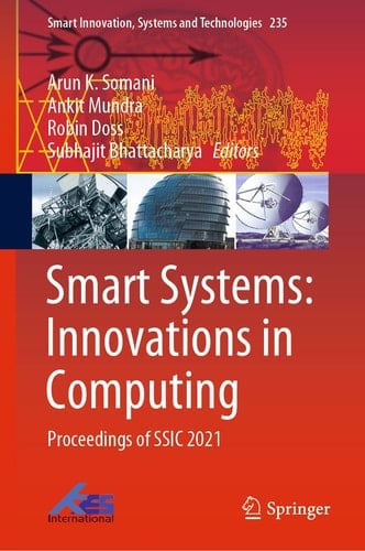 Smart Systems: Innovations in Computing Proceedings of SSIC 2021