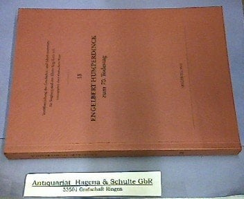 Engelbert Humperdinck zum 70. Todestag (Veröffentlichung des Geschichts- und Altertumsvereins für Siegburg und den Rhein-Sieg-Kreis e.V) (German Edition)