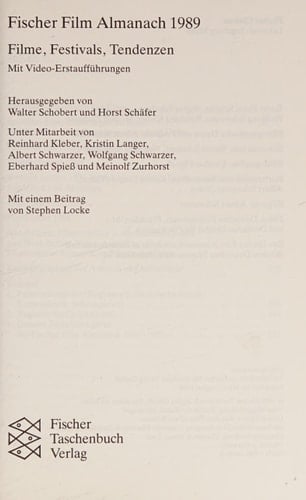 Fischer-Film-Almanach 1989