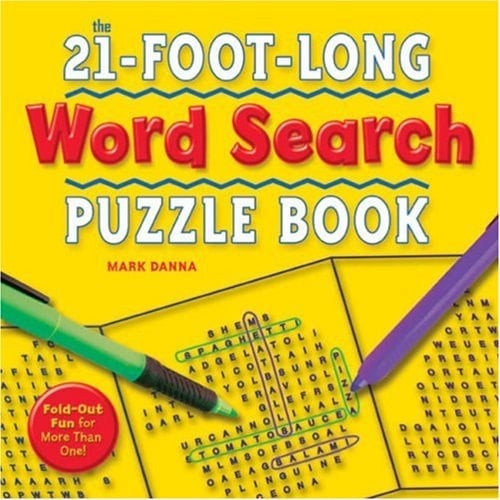 The 21-Foot-Long Word Search Puzzle Book