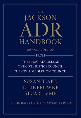 The Jackson ADR Handbook