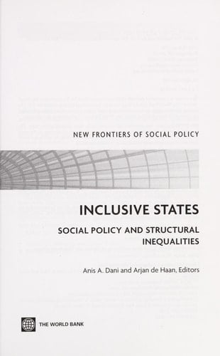 Inclusive States Social Policy and Structural Inequalities