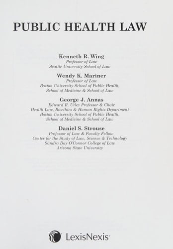 Public Health Law