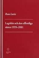 Lagrådet och den offentliga rätten 1999-2001