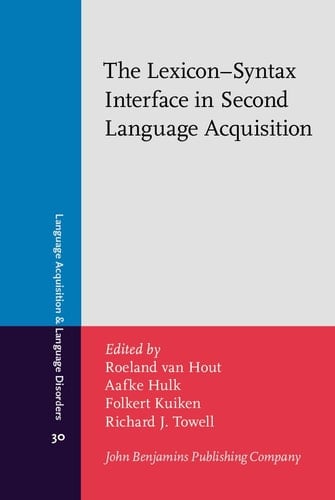 The Lexicon-syntax Interface in Second Language Aquisition