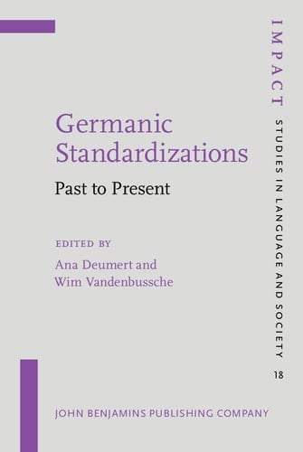 Germanic Standardizations Past to Present