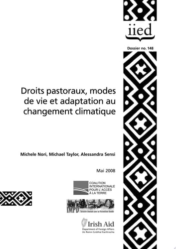 Droits pastoraux, modes de vie et adaptation au changement climatique