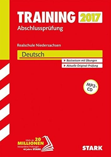 Deutsch, Realschule Niedersachsen 2016