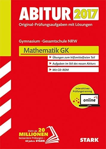 Abiturprüfung Nordrhein-Westfalen - Mathematik GK