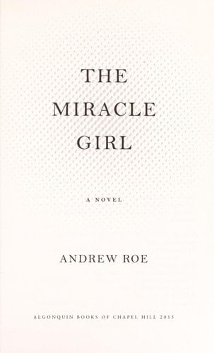 The Miracle Girl A Novel