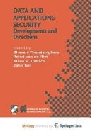 Data and Application Security