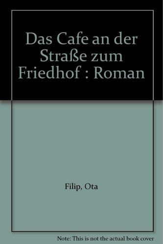 Das Café an der Strasse zum Friedhof Roman