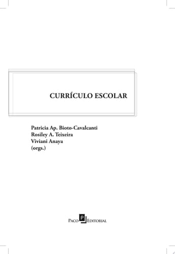 Currículo Escolar - Volume 2