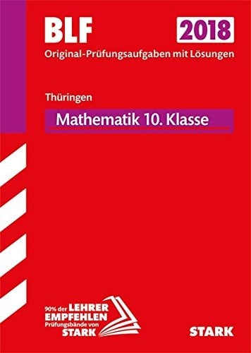 Mathematik 10. Klasse Thüringen 2014-2017