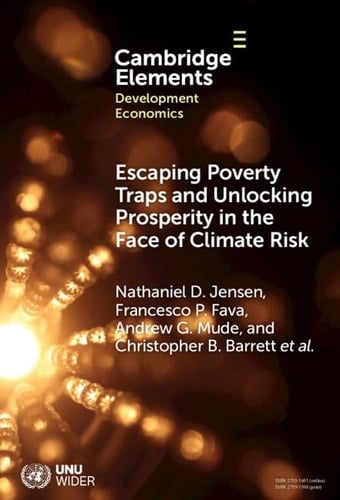 Escaping Poverty Traps and Unlocking Prosperity in the Face of Climate Risk Lessons from Index-Based Livestock Insurance