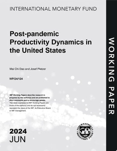 Post-pandemic Productivity Dynamics in the United States