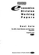 The MFA, world markets, and East Asian exporters (Economics Division working papers)