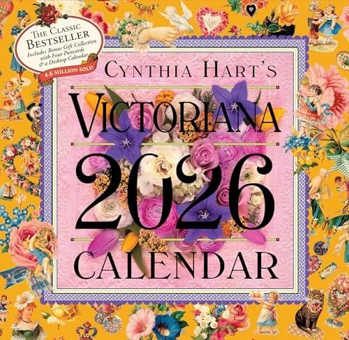 Cynthia Hart's Victoriana Wall Calendar 2026