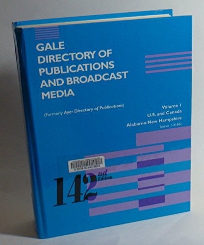 Gale Directory of Publications & Broadcast Media 142