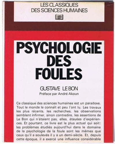 Les lois de la psychologie. Lois psychologique de l'évolution des peuples