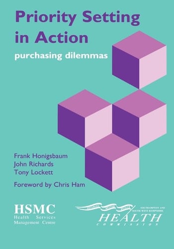 Priority Setting in Action: Purchasing Dilemmas