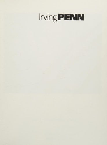 Irving Penn: Master Images (The Collection of the National Museum of American Art and the National Portrait Gallery)